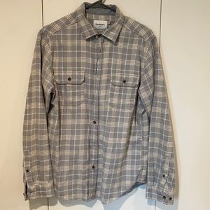 Good fellow gray and white flannel